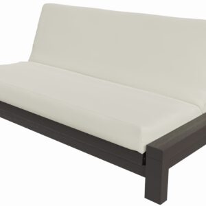 Low profile all wood futon frame